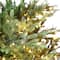 7.5ft. Pre-Lit Balsam Fir Artificial Christmas Tree, Clear Lights